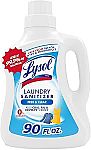 90-Oz Lysol Laundry Sanitizer Liquid $8.43