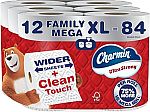 24-Count Family Mega XL Rolls Charmin Ultra Strong Toilet Paper $32