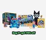 Woot - Toys Sale + extra 70% off 7+ purchase