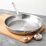 12-inch Amazon Basics Tri-Ply Stainless Steel Fry Pan $22