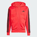 adidas men Essentials 3-Stripes Fleece Hoodie $17 + Free shipping