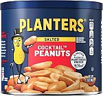 12-Oz PLANTERS Salted Peanuts $1.79 