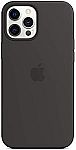 Apple iPhone 12 Pro Max Silicone Case with MagSafe - Black $26.38