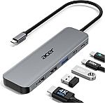 Acer USB C Hub, 5-in-1 USBC to HDMI Adapter $15.97