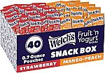 40-Ct 0.7-Oz Welch's Fruit Snacks, Fruit 'n Yogurt $12