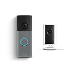 Ring Battery Doorbell 2K + Indoor Cam Plus $69.99