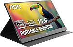 AOC 16T20 15.6" FHD Portable Monitor $49.99