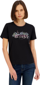 Spyder Women's Mountain Range Graphic Short Sleeve Tee T-Shirt $2