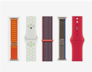 Apple Watch Sport Band $14.99 and more