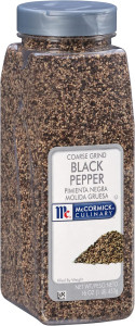 16-oz McCormick Culinary Coarse Grind Black Pepper $10