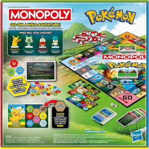 Monopoly Pokémon Edition Board Game $14.99