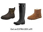 Woot - Extra 20% Off Select Winter Footwear (Hunter, Merrell, Ugg and more)