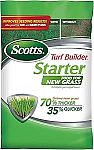 15 lbs Scotts Turf Builder Starter Fertilizer for New Grass $19.85