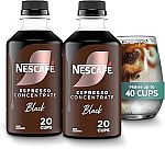 2 Count NESCAFE Espresso Concentrate Black, 10 Fl Oz $10.58