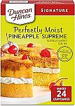 15.25 Ounce Duncan Hines Pineapple Supreme Flavored Cake Mix $0.95