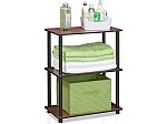 Furinno Turn-N-Tube Multipurpose Shelf Display Rack $13.99 and more