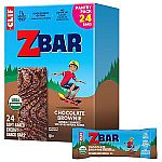 24-Pack Zbar Organic Soft-Baked Energy Snack Bars (Chocolate Brownie) $10.49