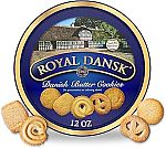 12-Oz Royal Dansk Danish Butter Cookies $2.53