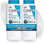 2-Ct 12-Oz CeraVe Hydrating Anti Dandruff Shampoo $12