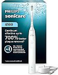 Philips Sonicare 4100 Power Toothbrush (White HX3681/23) $29.99