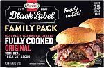 6.3 Oz HORMEL BLACK LABEL Thick Cut Fully Cooked Bacon $6.57