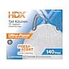 140 Count HDX 13 Gal. Scented Flex Drawstring Kitchen Trash Bags $9.97 + FS