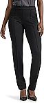 Lee Womens Ultra Lux Comfort Any Wear Straight Leg Pant (Various) $16