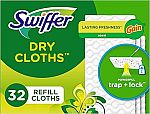 64-Ct Swiffer Sweeper Dry Sweeping Cloth Refills, Gain Original $8.70