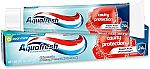 5.6 Oz Aquafresh Cavity Protection Fluoride Toothpaste (Cool Mint) $1.17