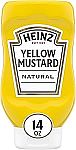 Heinz Yellow Mustard (14 oz Bottle) $1.25