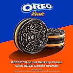 12.35-Oz OREO REESE'S Peanut Buttery Creme Chocolate Sandwich Cookies $3.73
