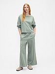 Gap Factory Heavyweight Pull-On Wide-Leg Crop Pants $10.80 + Free Shipping