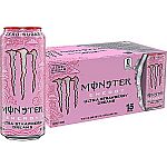 15-Pack 16-Oz Monster Energy Ultra Sugar Free Energy Drink (Strawberry Dreams) $14.25