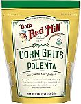 Bob's Red Mill Organic Corn Grits / Polenta, 24oz $3.86