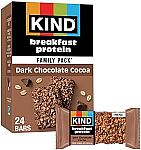 12ct Value Pack KIND Breakfast Protein, Dark Chocolate Cocoa $6.48