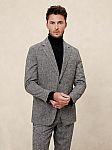 Banana Republic Tailored-Fit Donegal Suit Jacket $70 + free shipping
