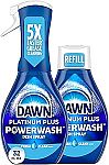 Dawn Powerwash Spray Dish Soap (1 Starter Kit + 1 Refill, 32 Oz) $6
