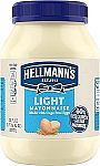 30-oz Hellmann's Light Mayonnaise $2.62