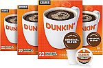 88-Count Dunkin Medium Roast Coffee Keurig K-Cup Pods $21