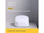 Amazon eero 6 Dual-Band Mesh Wi-Fi 6 Extender (Factory Refurbished) $40