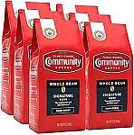 6-pack 12 Oz Community Coffee Signature Blend Whole Bean Coffee $26.95