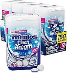 8pk 150pc Mentos Clean Breath Hard Mints $18 and more