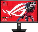 ASUS ROG Strix 27” 1440P USB-C Curved HDR Gaming Monitor (XG27WCMS) $210.31