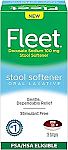 25 Count Fleet Stool Softener Softgels $2.42
