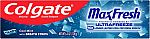 Colgate MaxFresh Cool Mint Toothpaste 6.3 Oz $2