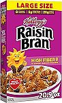 2-Ct 20.9-Oz Kellogg’s Raisin Bran Breakfast Cereal $6.58
