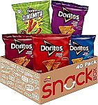 40-Count Doritos Flavored Tortilla Chips (Variety Pack) $14.59