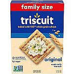 Triscuit Original Whole Grain Wheat Crackers 12.5oz $2.35