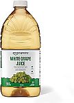64 Fl Oz Amazon Grocery, White Grape Juice $2
