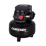 Husky 3 Gal. 120 PSI Portable Electric Oil-Free Light Duty Pancake Air Compressor $37 + FS